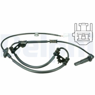 Sensor, wheel speed DELPHI SS20521