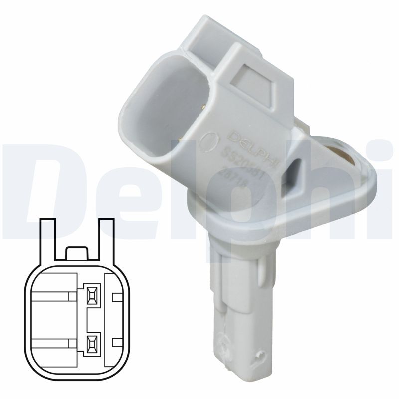 DELPHI SS20581 Sensor, wheel speed