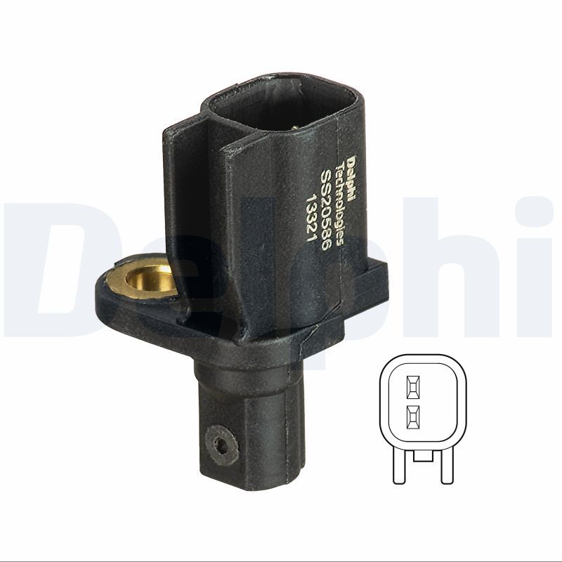 DELPHI SS20586 Sensor, wheel speed