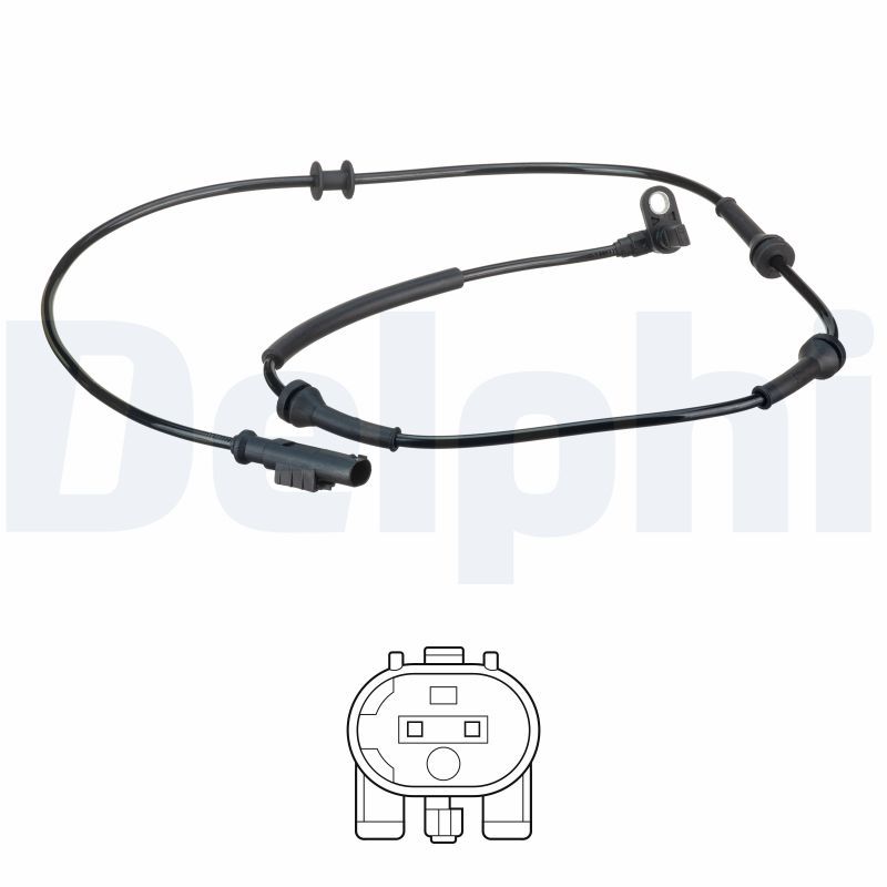DELPHI SS20611 Sensor, wheel speed