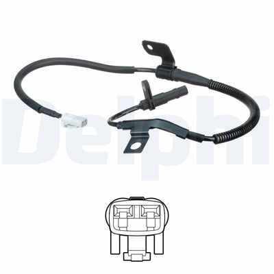 Sensor, wheel speed DELPHI SS20621