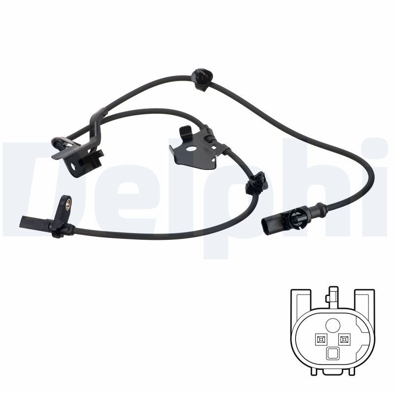 DELPHI SS20753 Sensor, wheel speed