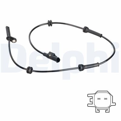 Sensor, wheel speed DELPHI SS20816