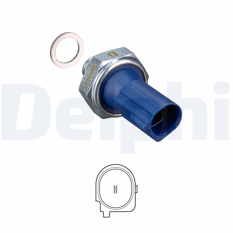 DELPHI SW90061 Oil Pressure Switch