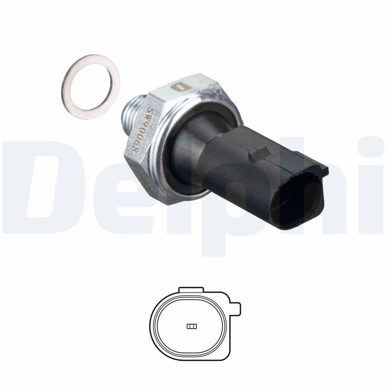 DELPHI SW90068 Oil Pressure Switch