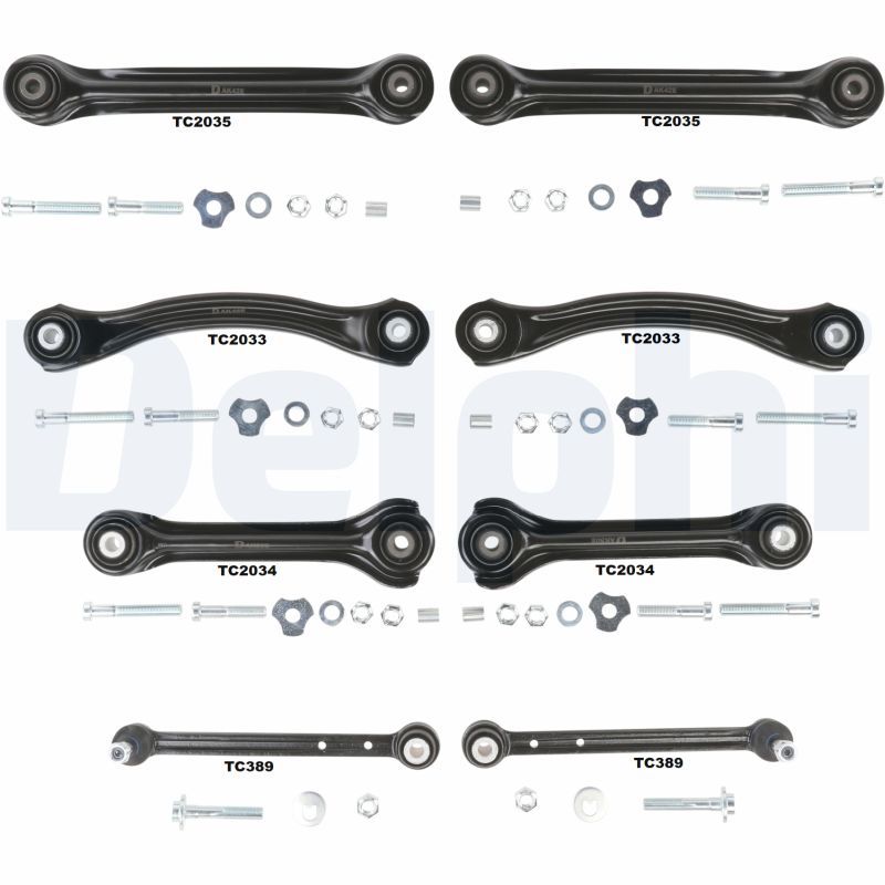 DELPHI TC1600KIT Repair Kit, control arm