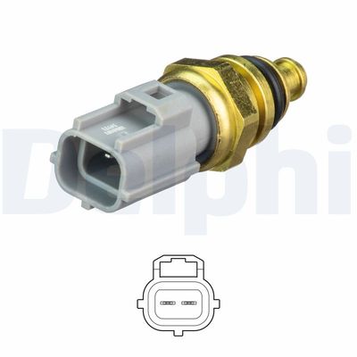 Sensor, coolant temperature DELPHI TS10481