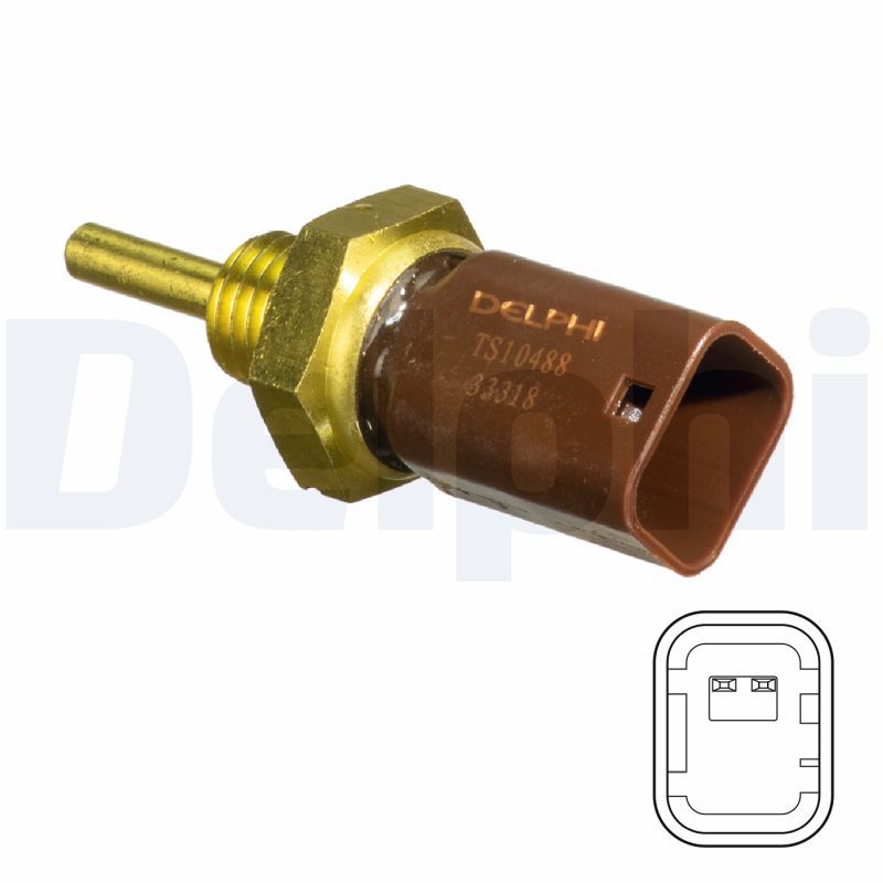 DELPHI TS10488 Sensor, coolant temperature