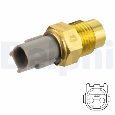 Temperature Switch, radiator fan DELPHI TS10524