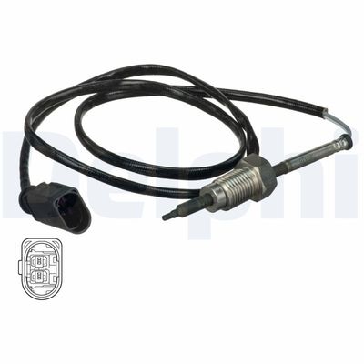 Sensor, exhaust gas temperature DELPHI TS30075