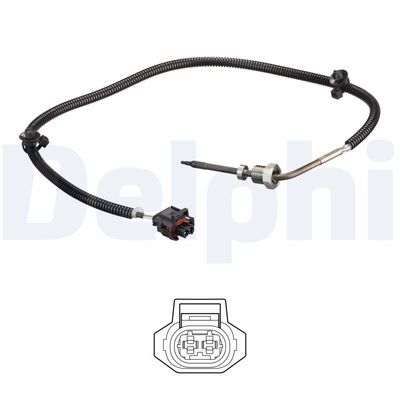 Sensor, exhaust gas temperature DELPHI TS30197
