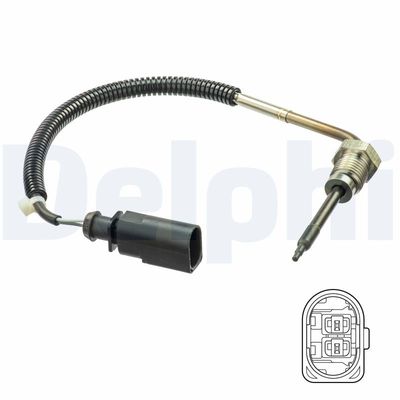 Sensor, exhaust gas temperature DELPHI TS30209