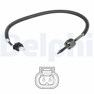 Sensor, exhaust gas temperature DELPHI TS30222
