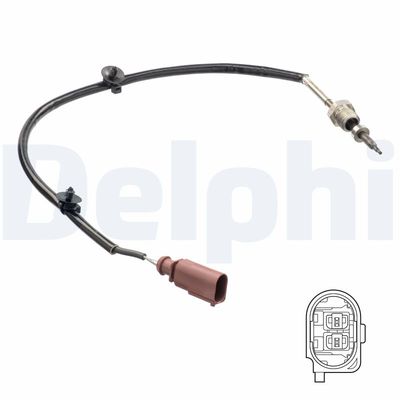 Sensor, exhaust gas temperature DELPHI TS30267