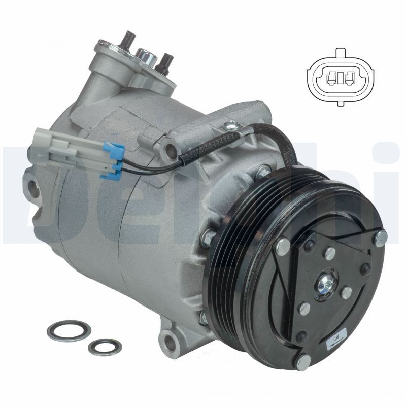DELPHI TSP0155142 Compressor, air conditioning