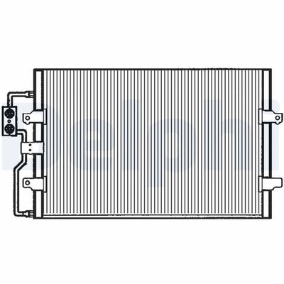 Condenser, air conditioning DELPHI TSP0225110