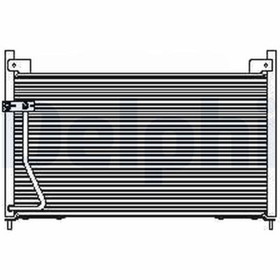 Condenser, air conditioning DELPHI TSP0225429
