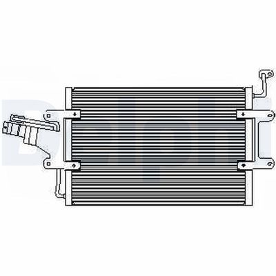Condenser, air conditioning DELPHI TSP0225446