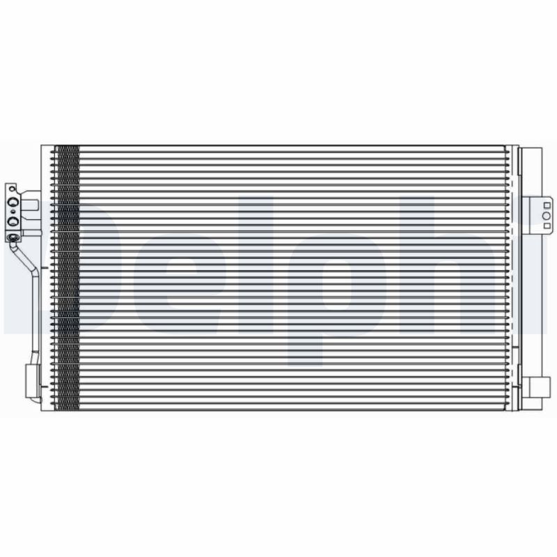 DELPHI TSP0225611 Condenser, air conditioning