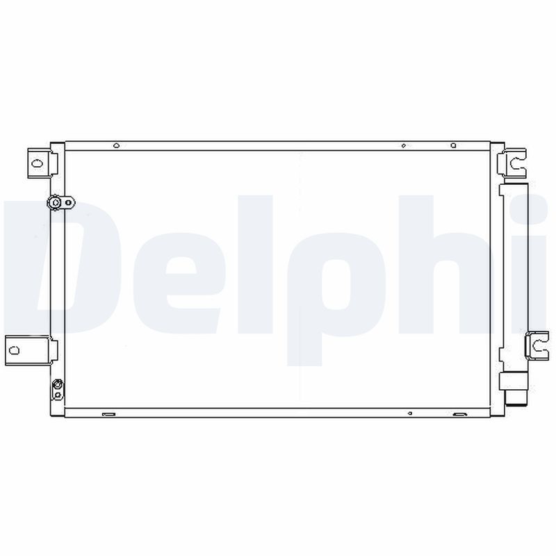DELPHI TSP0225658 Condenser, air conditioning
