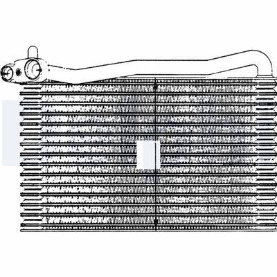 Evaporator, air conditioning DELPHI TSP0525007