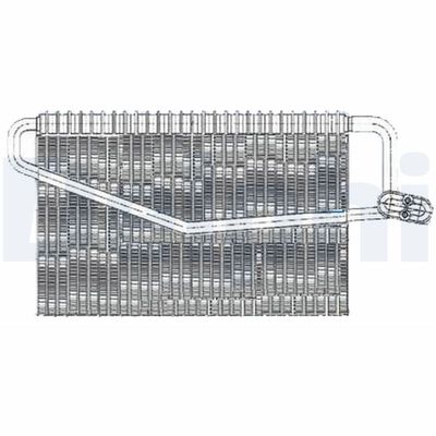 Evaporator, air conditioning DELPHI TSP0525156