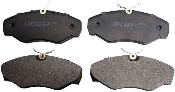DENCKERMANN B110586 Brake Pad Set, disc brake