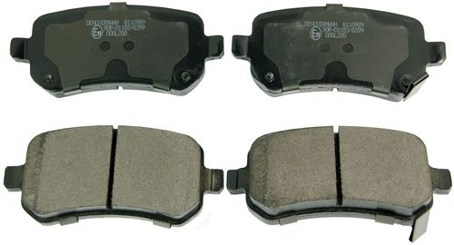 DENCKERMANN B110989 Brake Pad Set, disc brake