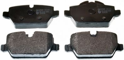 Brake Pad Set, disc brake DENCKERMANN B111123