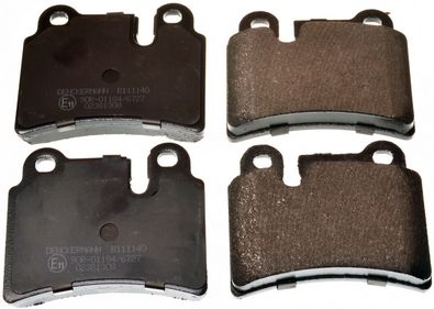 Brake Pad Set, disc brake DENCKERMANN B111140