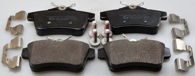 DENCKERMANN B111276 Brake Pad Set, disc brake