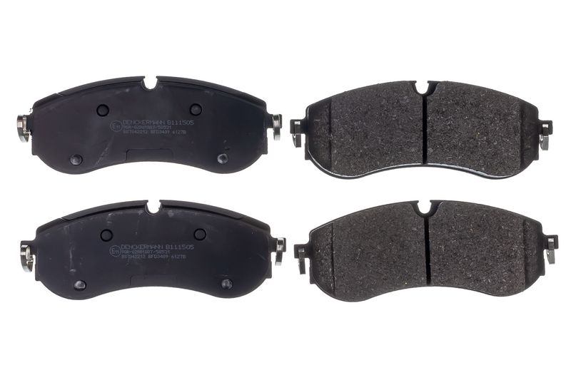 DENCKERMANN B111505 Brake Pad Set, disc brake