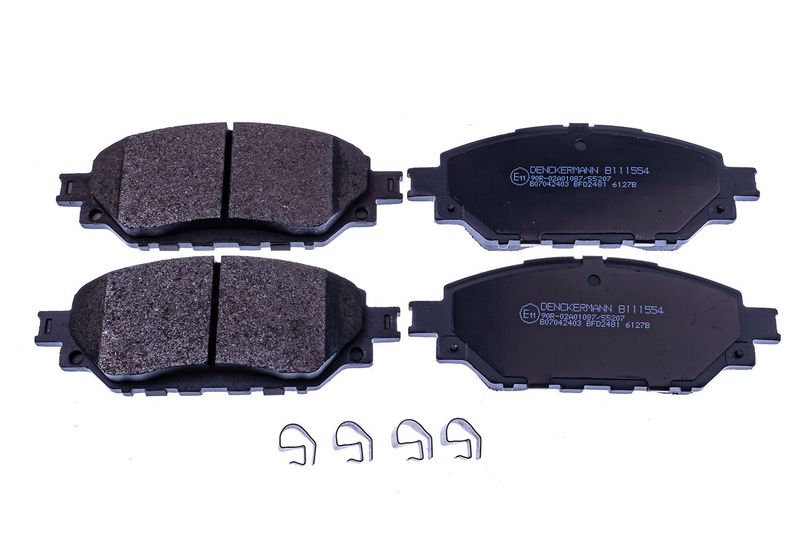DENCKERMANN B111554 Brake Pad Set, disc brake