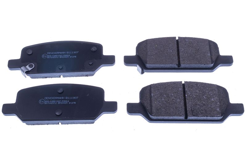 DENCKERMANN B111907 Brake Pad Set, disc brake