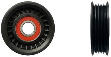 Tensioner Pulley, V-ribbed belt DENCKERMANN P216012