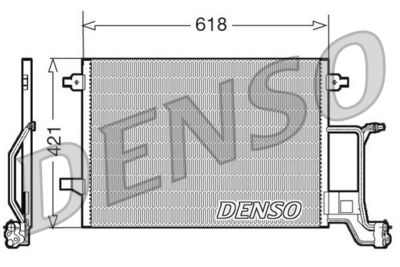 Condenser, air conditioning DENSO DCN02015