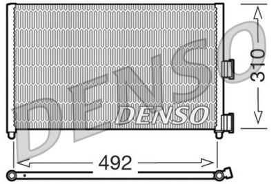 Condenser, air conditioning DENSO DCN09071