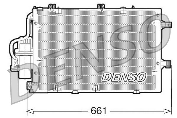 DENSO DCN20015 Condenser, air conditioning