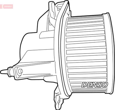 Interior Blower DENSO DEA09032