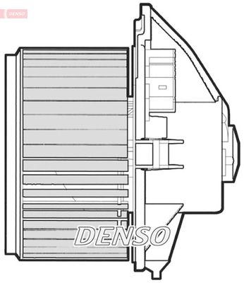 Interior Blower DENSO DEA09052