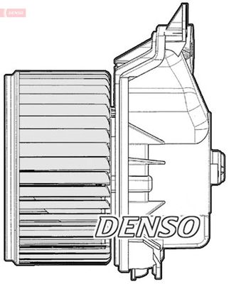 Interior Blower DENSO DEA20012