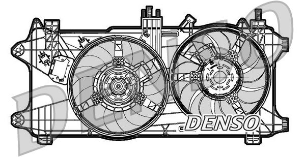 DENSO DER09027 Fan, engine cooling