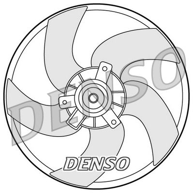 DENSO DER21011 Fan, engine cooling