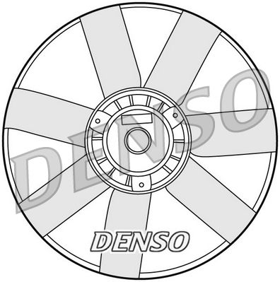 Fan, engine cooling DENSO DER32005