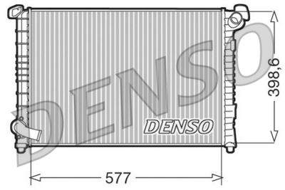 Radiator, engine cooling DENSO DRM05101