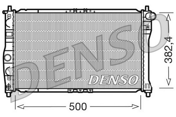 DENSO DRM08001 Radiator, engine cooling