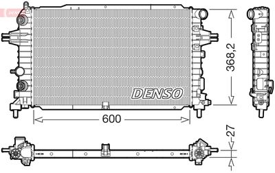 Radiator, engine cooling DENSO DRM20129