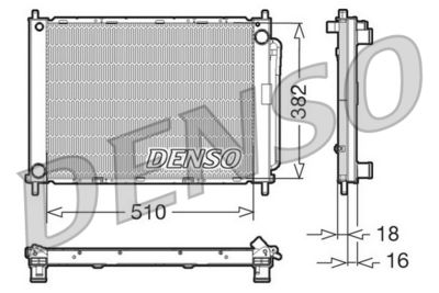 Cooling Module DENSO DRM23100