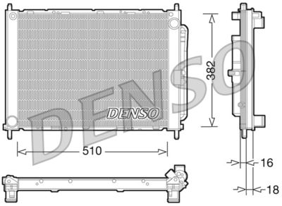 Cooling Module DENSO DRM23101