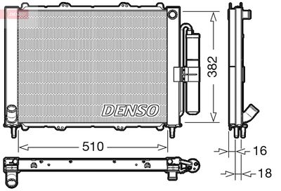 Cooling Module DENSO DRM23103